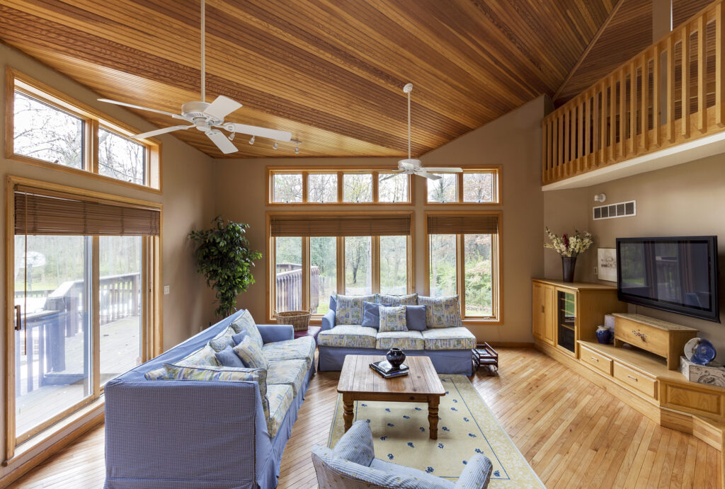 Hardwood floor installation by R3 Homes - whole home renovation in Oregon