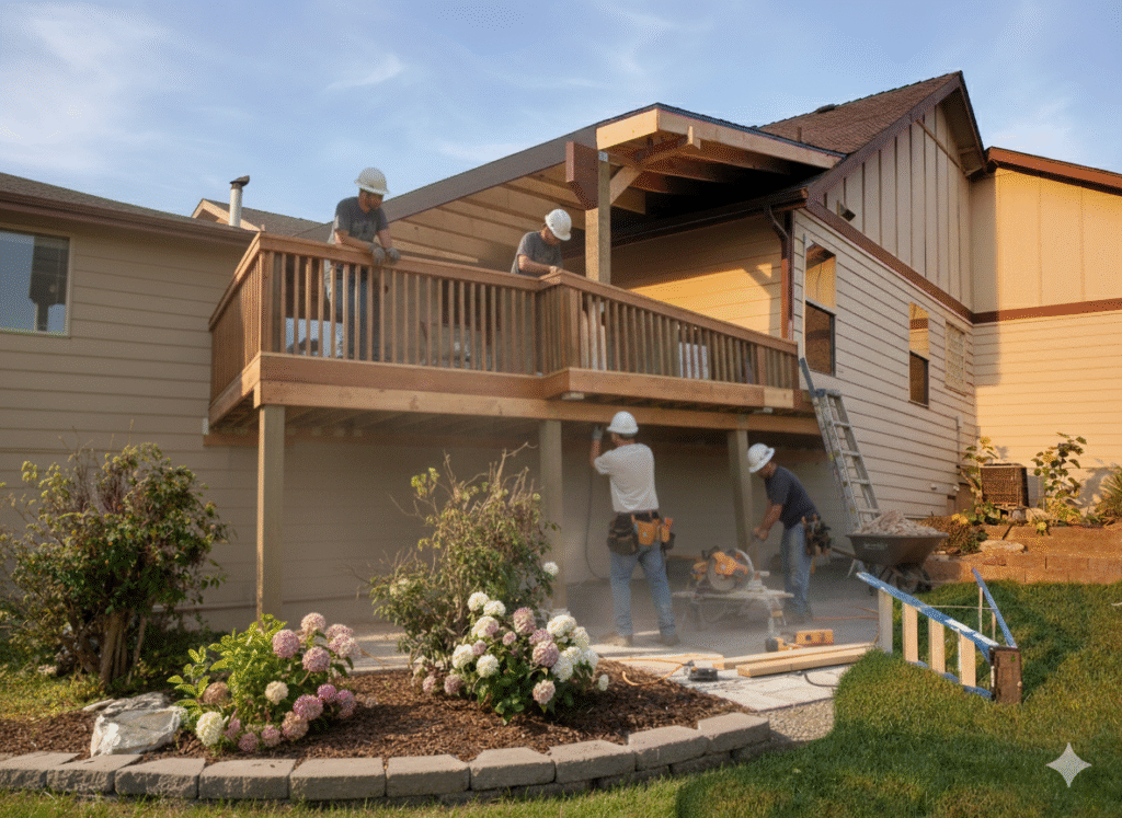 Whole home renovation project by veteran-owned R3 Homes in Bend Oregon